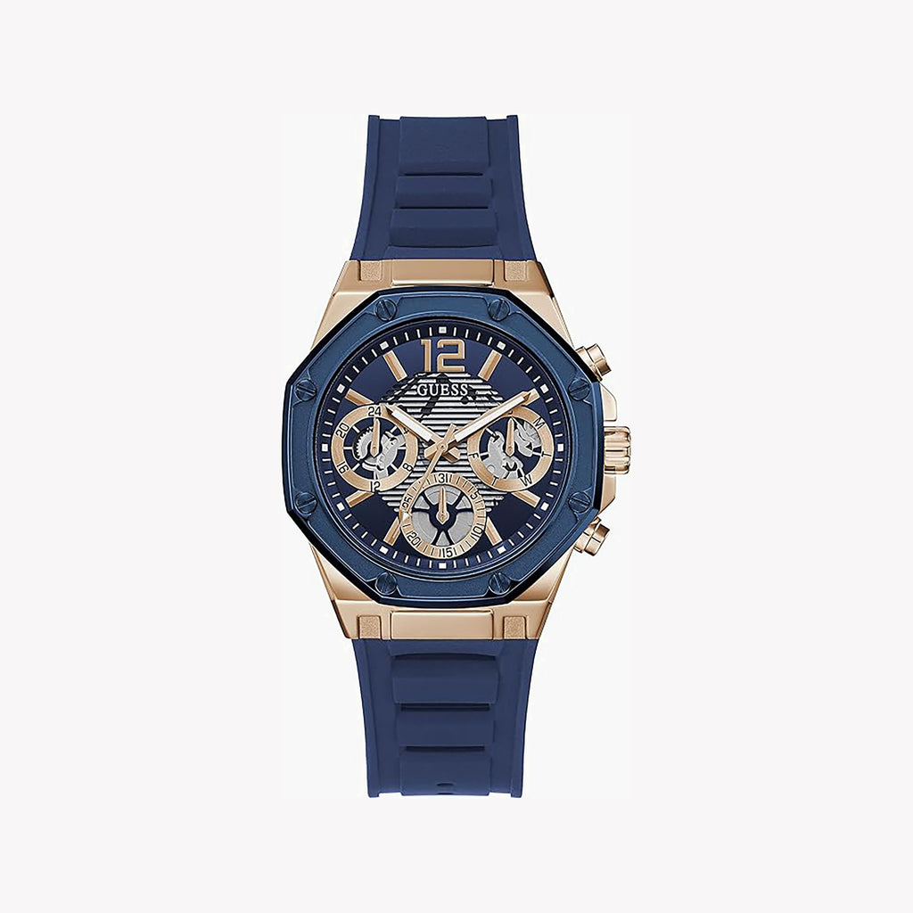 GUESS GW0256L2 - VIBRANT SPIRIT WOMEN'S WATCH WITH BLUE DIAL & GOLD CASE