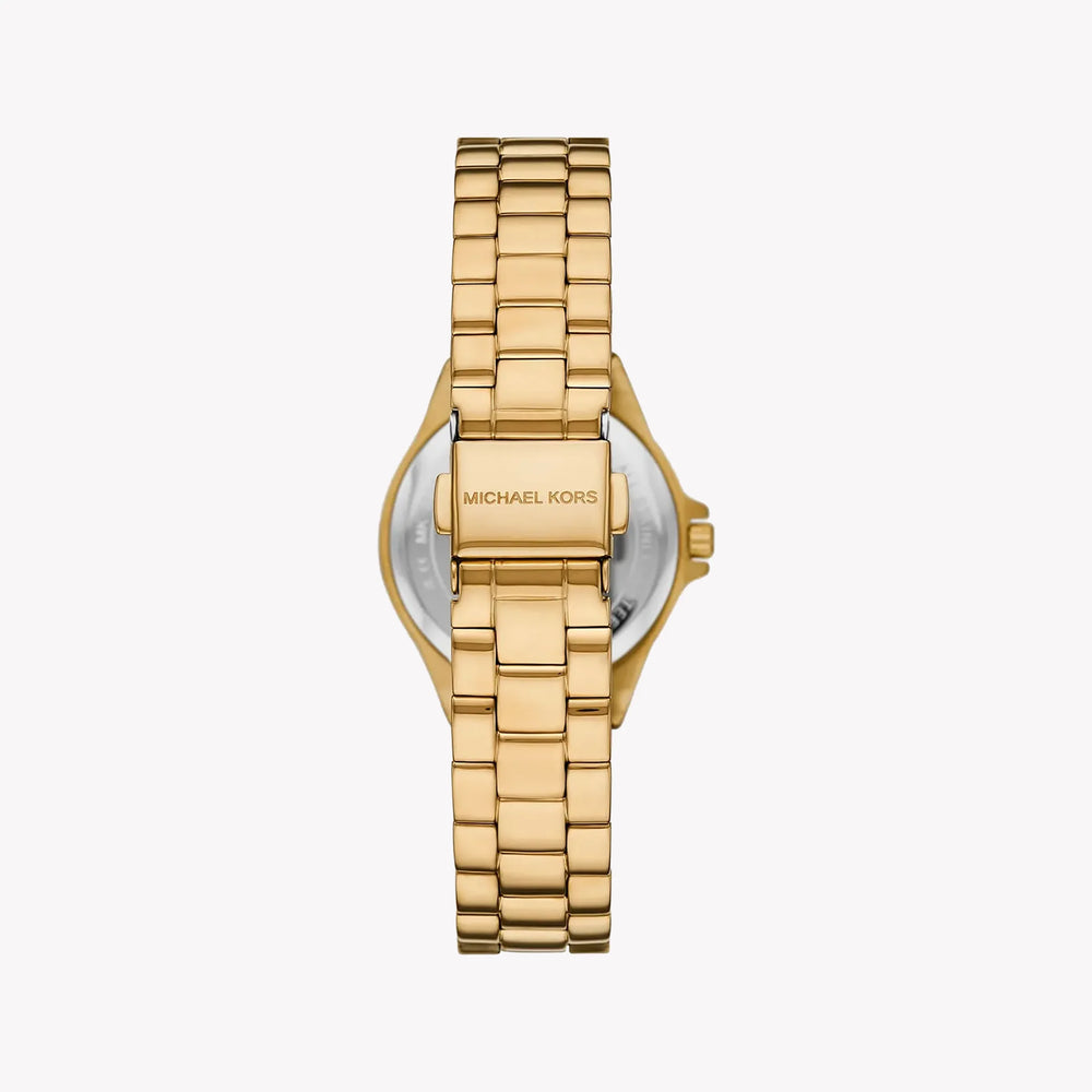 Michael Kors Women's Gold Stainless Steel, Black Dial | Mk7394 by i-watch