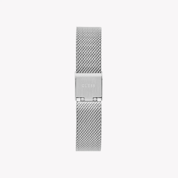 Guess Women's Silver Stainless Steel Watch, Silver Dial | Gw0550l1 by i-watch