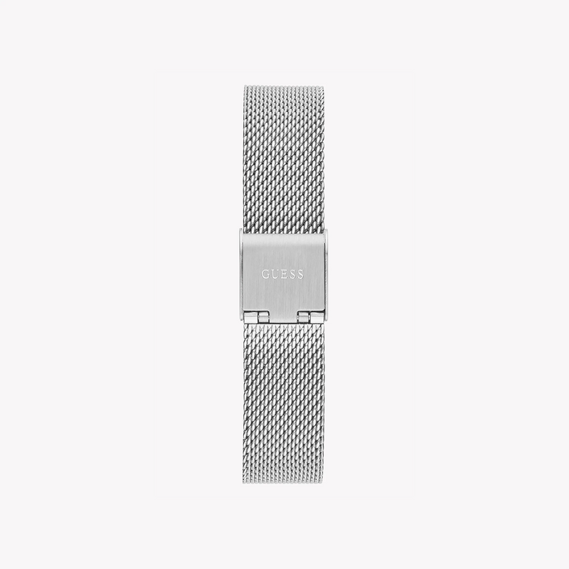 Guess Women's Silver Stainless Steel Watch, Silver Dial | Gw0550l1 by i-watch