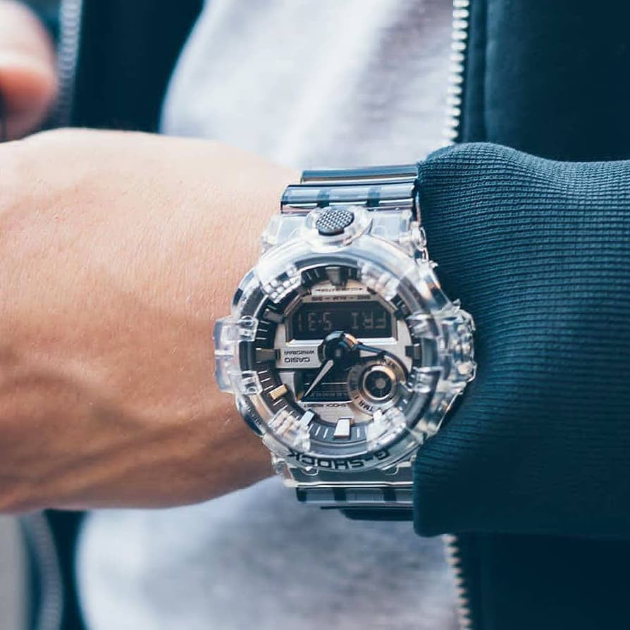 CASIO G-SHOCK GA-710B-1A9DR - BOLD BLACK SPORTY TIMEPIECE FOR MEN-i-Watch-6