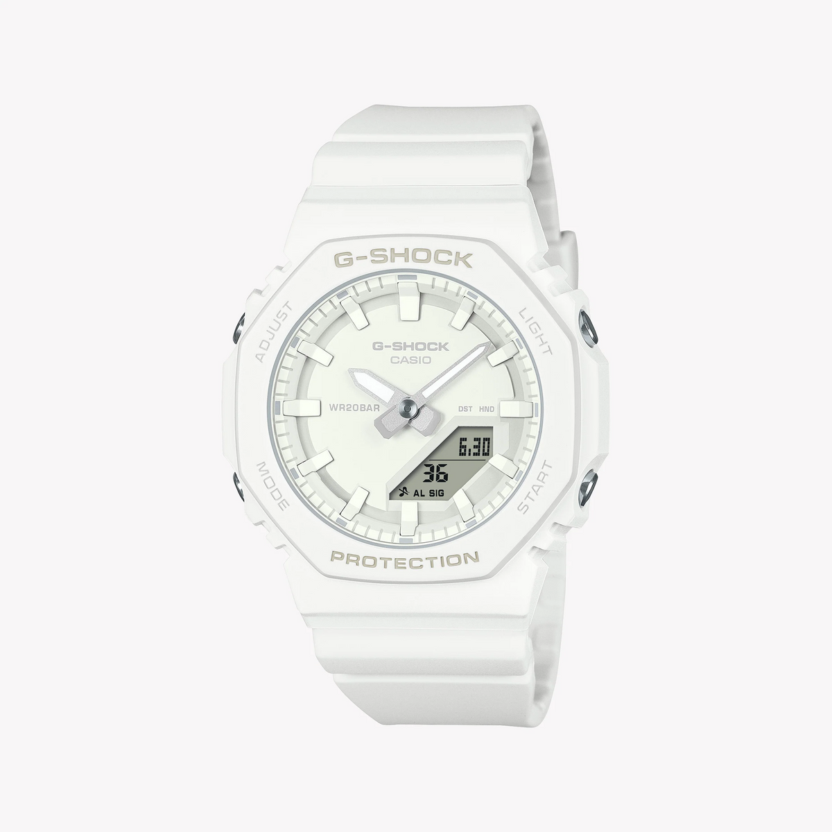 Casio G-Shock Gma-P2100-7adr - Elegant Adventurer Women's Watch With White Resin BAnd and Sleek Design by i-watch