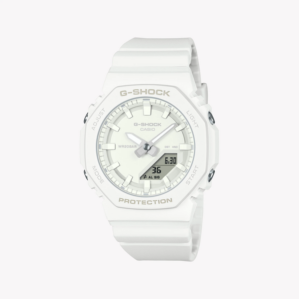Casio G-Shock Gma-P2100-7adr - Elegant Adventurer Women's Watch With White Resin BAnd and Sleek Design by i-watch