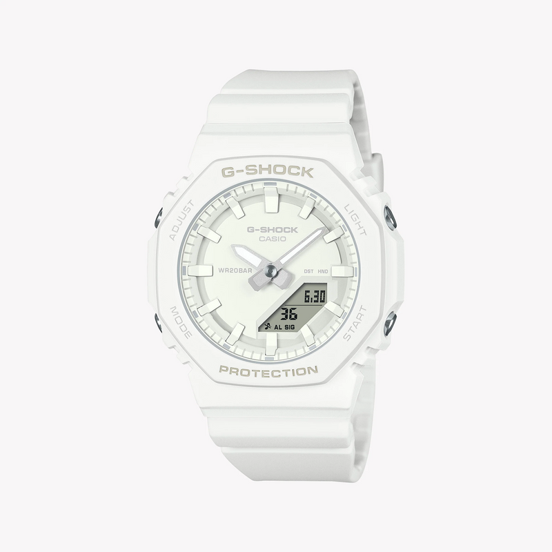 Casio G-Shock Gma-P2100-7adr - Elegant Adventurer Women's Watch With White Resin BAnd and Sleek Design by i-watch