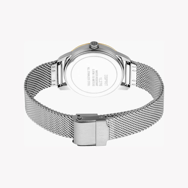 Esprit Women's Silver Stainless Steel Watch, Silver Dial | Es1l186m0075 by i-watch