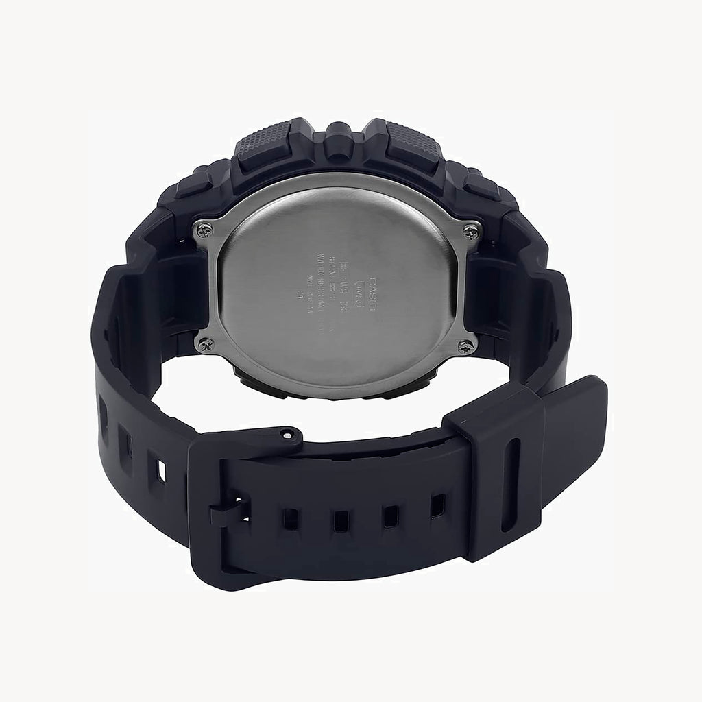 CASIO WS-1500H-1AVDF SPORTY ADVENTURER - MEN'S RUGGED DIGITAL WATCH with Black Resin Band and Bold Design-i-Watch-3