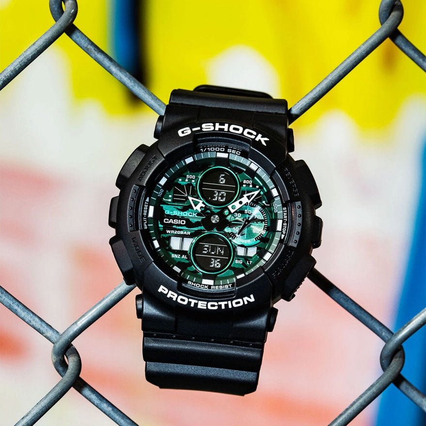 CASIO G-SHOCK GA-140MG-1ADR - ADVENTURE-READY MEN'S SPORT WATCH WITH STYLISH BLACK DESIGN-i-Watch-3