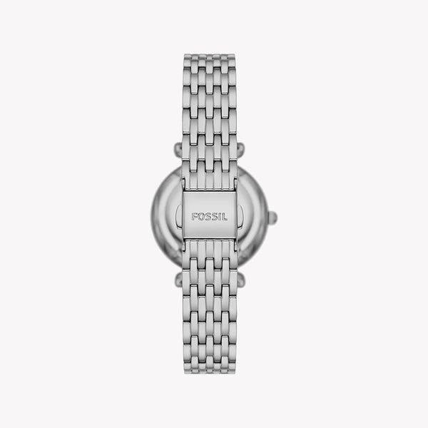 Fossil Women's Silver Stainless Steel Watch, White Dial | Es5315set by i-watch