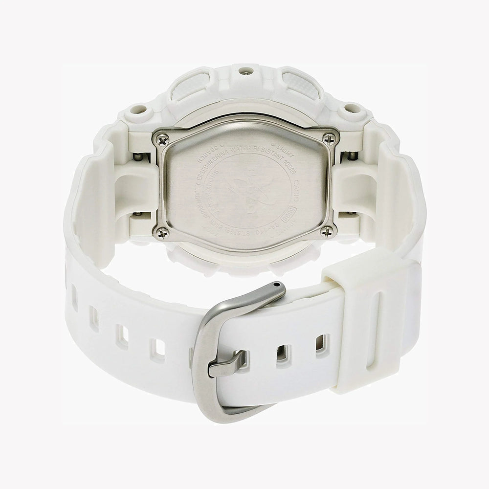 Baby-G Women's White Resin Watch, Digital Dial | Ba-110-7a1dr by i-watch