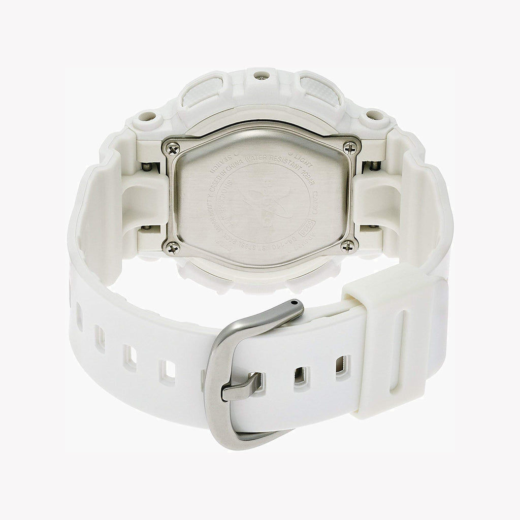 BA-110-7A1DR BABY-G Chic Resilience - Stylish Women's Watch with White Resin Band & Digital Dial-i-Watch-3