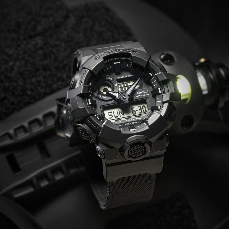 Casio G-Shock Ga-700bce-1adr - Rugged Adventurer Men's Timepiece With Style & Functionality by i-watch