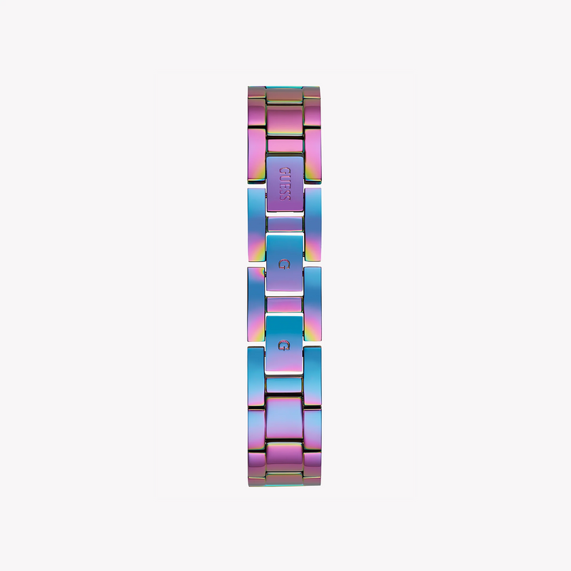 Guess Women's Pink Stainless Steel Watch, Multicolor Band | Gw0546l3 by i-watch