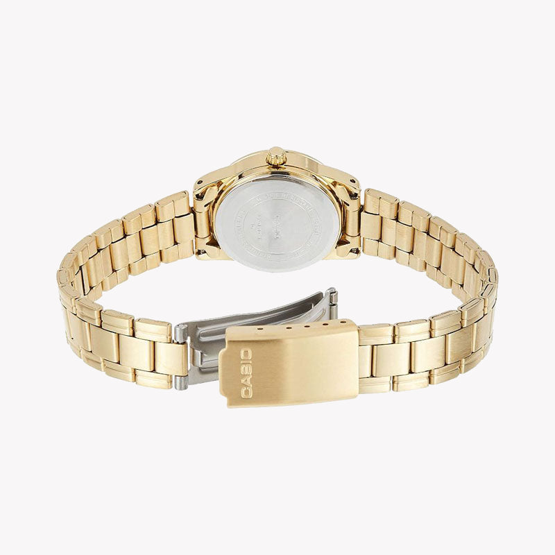 CASIO Women's Watch with Gold Stainless Steel Case and Gold Stainless Steel Band-i-Watch-2