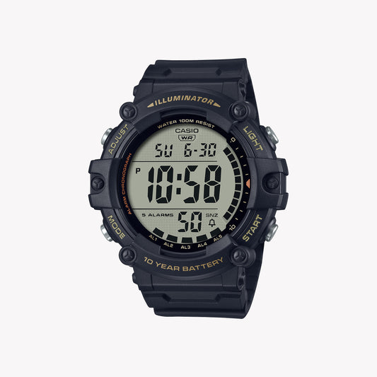 Casio AE-1500WHX-1AV Digitale schwarze Herrenuhr