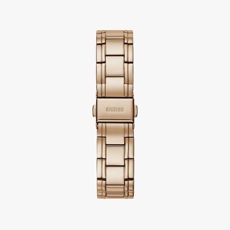 Guess Women's Rose Gold Watch, White mother of pearl Dial | Gw0047l2 by i-watch