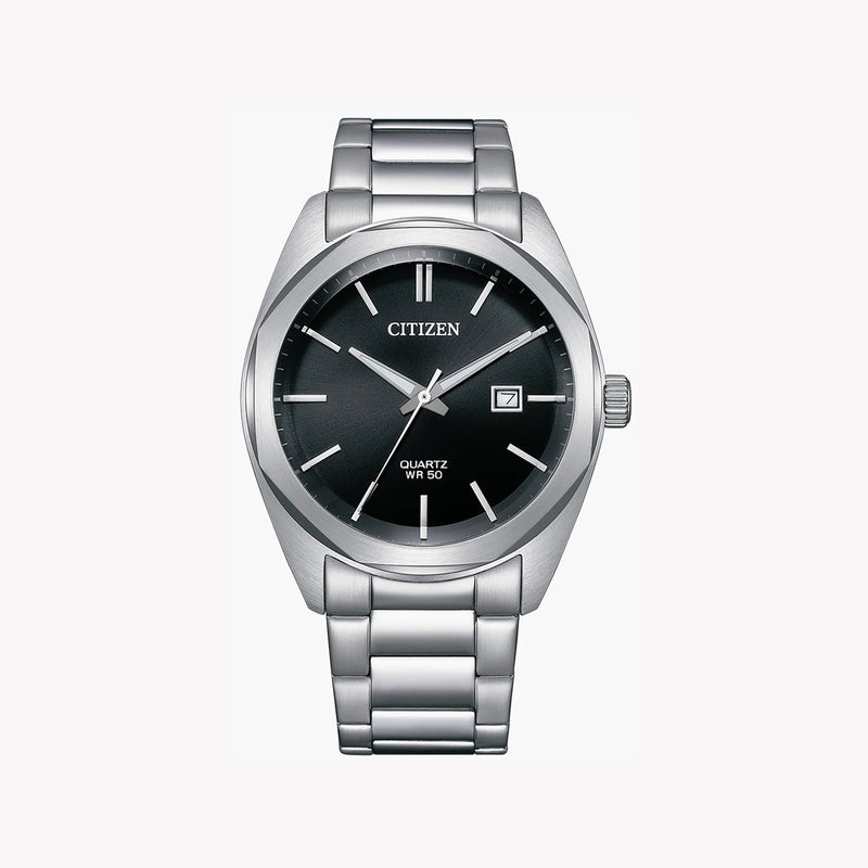 Citizen Men's Stainless Steel Watch, Black Dial | Bi5110-54e by i-watch