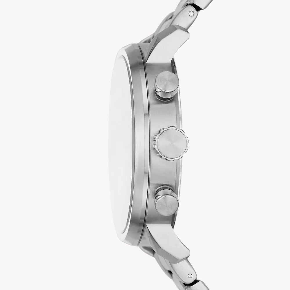 FOSSIL BQ2851 BOLD SILVER DIAL - TIMELESS ELEGANCE FOR THE MODERN MAN-i-Watch-2