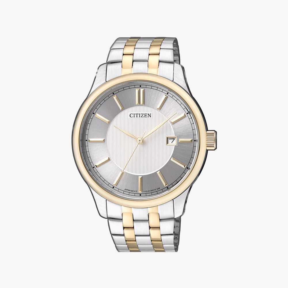 Citizen Men's Gold Stainless Steel Watch, Gray Dial | Bi1054-55a by i-watch