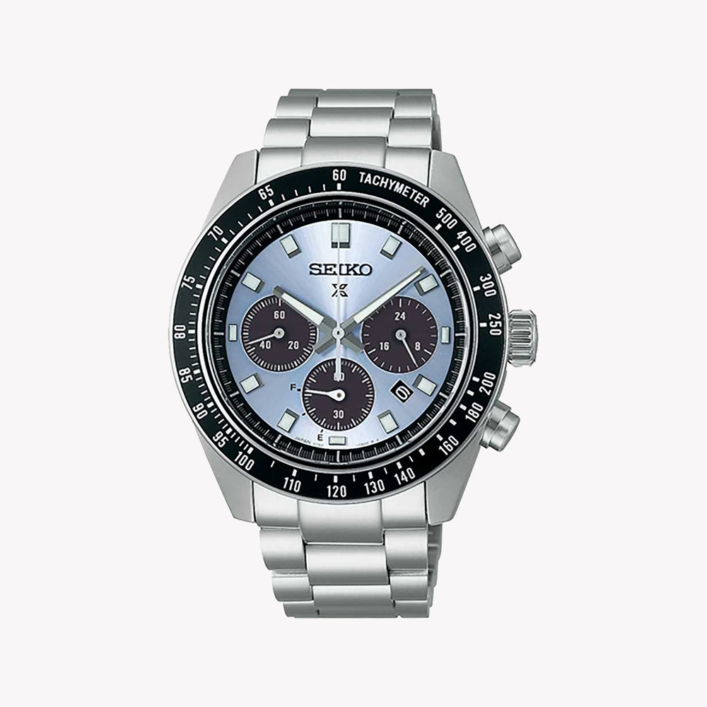 Seiko Prospex Men's Silver Watch, Blue Dial | Ssc935p1 by i-watch