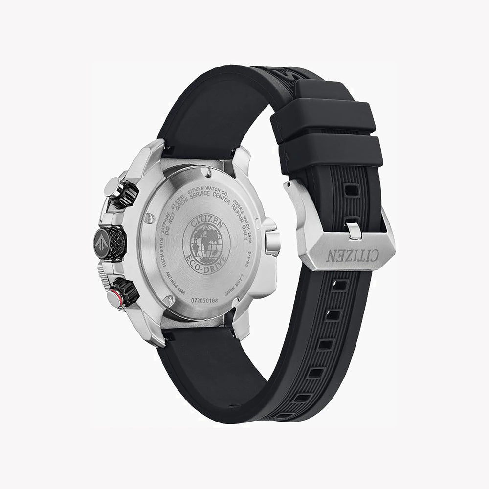 Citizen Bj2168-01e Men’S Eco-Drive Chronograph - Black Dial, Silver Case, Adventure-Ready! by i-watch