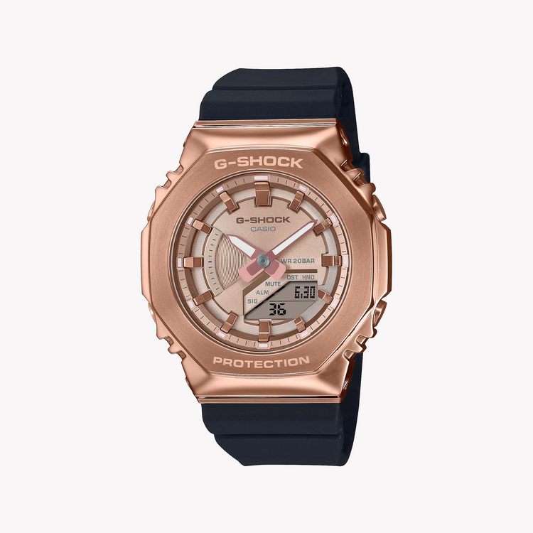 G-SHOCK GM-S2100PG-1A4DR - ELEGANT ROSE GOLD RESILIENT TIMEPIECE FOR ADVENTUROUS WOMEN