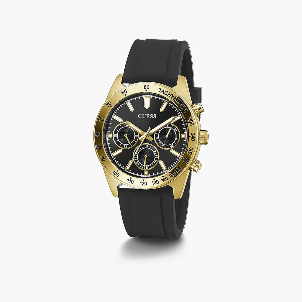 GUESS GW0388G2 BOLD SOPHISTICATION - LUXE GOLD & BLACK MEN'S WATCH-i-Watch-4