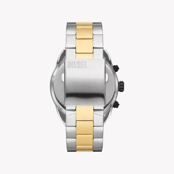 Diesel Men's Silver Stainless Steel Watch, Black Dial | Dz4627 by i-watch