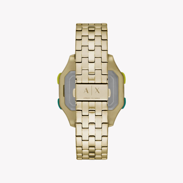 Armani Exchange Men's Gold Stainless Steel Watch, Digital Dial | Ax2950