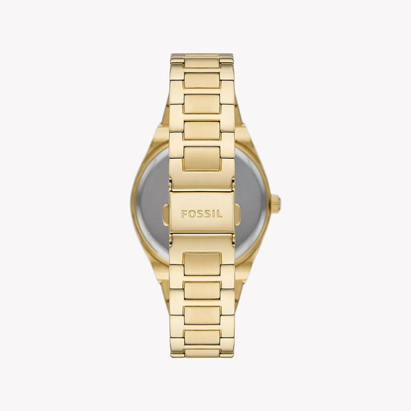 Fossil Women's Gold Stainless Steel Watch, Silver Dial | Es5262 by i-watch