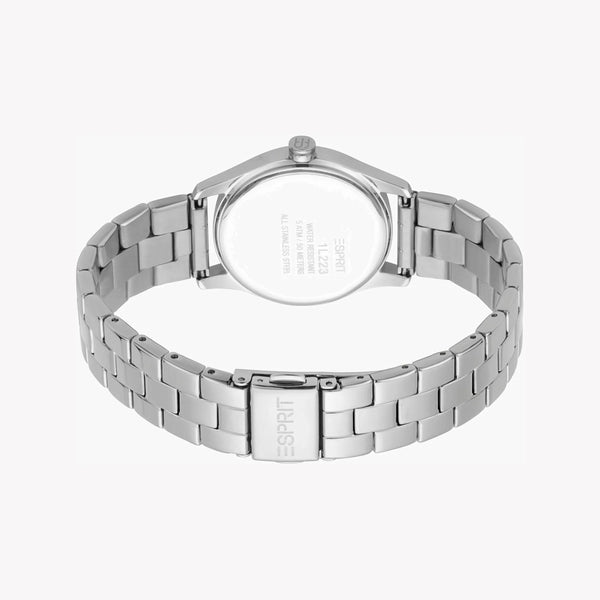 Esprit Women's Silver Stainless Steel Watch, Silver Dial | Es1l164m0025 by i-watch