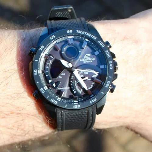 CASIO EDIFICE ECB-900PB-1ADR - DYNAMIC BLACK TECH WATCH - MEN'S ULTIMATE PERFORMANCE TIMEPIECE-i-Watch-2