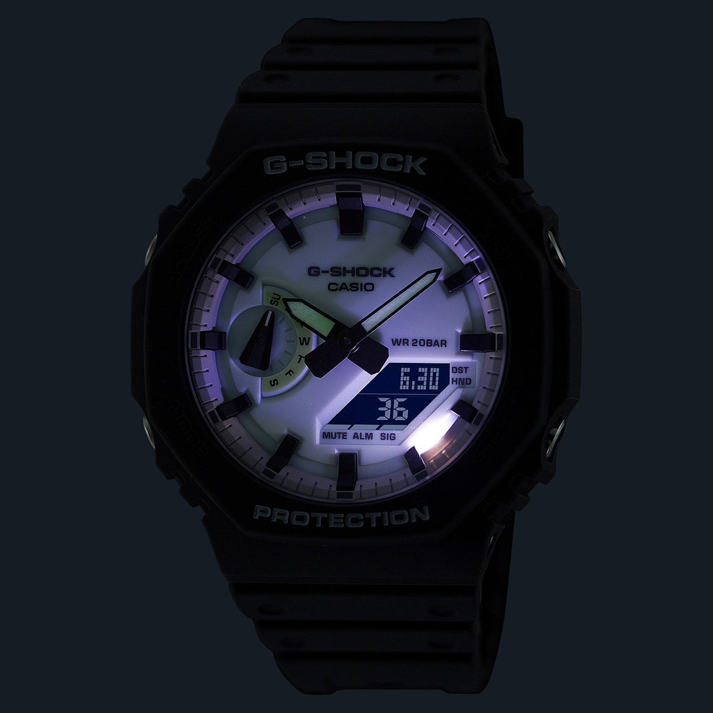 CASIO G-SHOCK GA-2100HD-8ADR OAK ADVENTURE - MONTRE POUR HOMMES EN RÉSINE GRIS