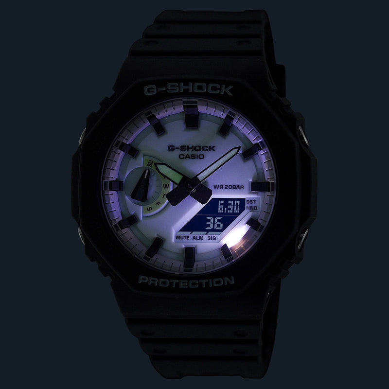G-Shock Men's Gray Resin Watch, Gray Case & Band | Ga-2100hd-8adr by i-watch