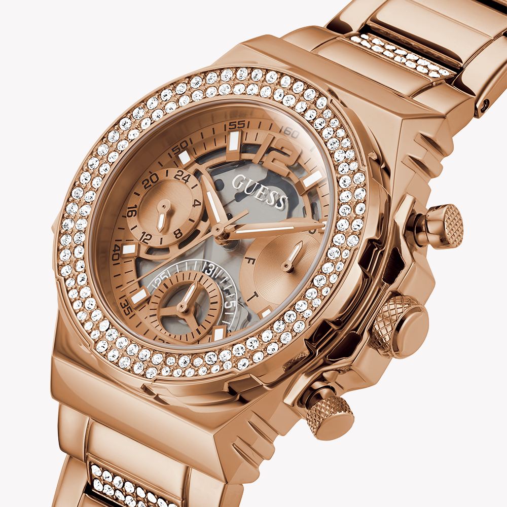 GUESS GW0552L3 ROSE GOLD ELEGANCE - CHIC SOPHISTICATION WOMEN'S TIMEPIECE-i-Watch-5