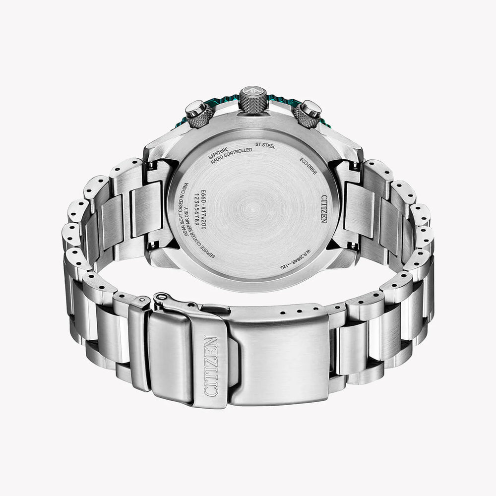 Citizen Men's Silver Watch, Green Dial | Cb5004-59w by i-watch