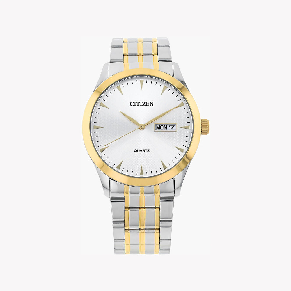 Citizen Dz5014-53a - Elegant Gold & Silver Men's Watch - Timeless Style & Reliable Performance by i-watch