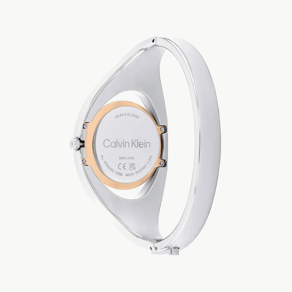 Ck Calvin Klein Men's Silver Watch, White Dial | K2g271c1 by i-watch