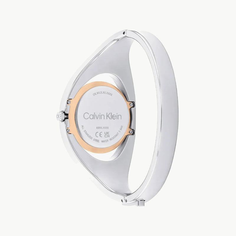 Ck Calvin Klein Men's Silver Watch, White Dial | K2g271c1 by i-watch