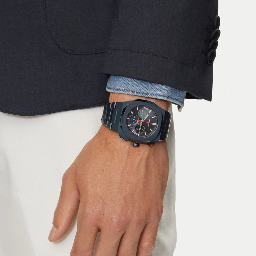 D1 MILANO D1-CHBJ12 Blue Men's Watch - 41.5mm Stainless Steel-i-Watch-5