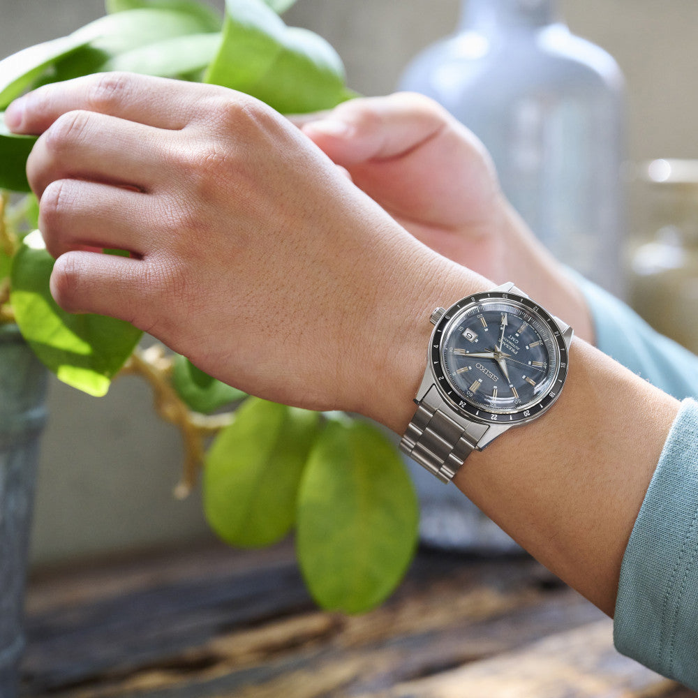 SEIKO SSK009J1 Men's Automatic Watch - Blue Dial, 40.8mm-i-Watch-4