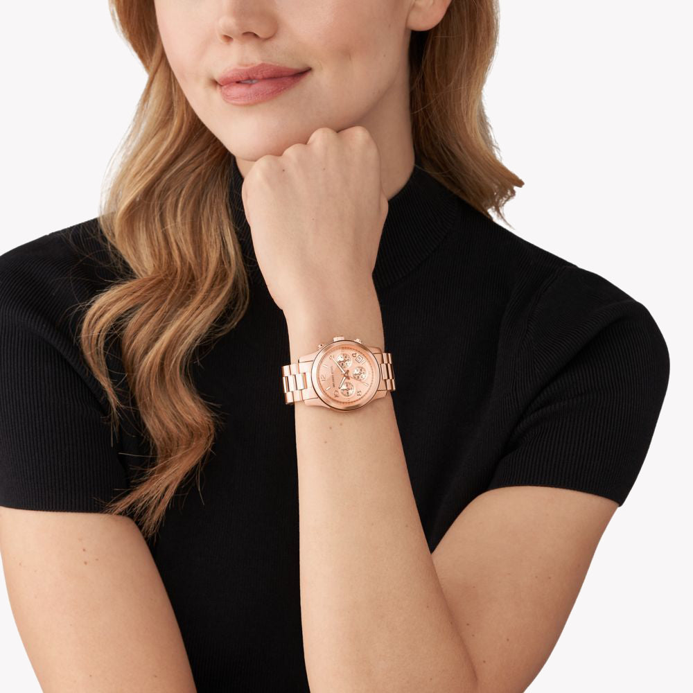 MICHAEL KORS MK7324 RADIANT CHARM - ELEGANT ROSE GOLD WOMEN'S WATCH WITH STUNNING DESIGN-i-Watch-3