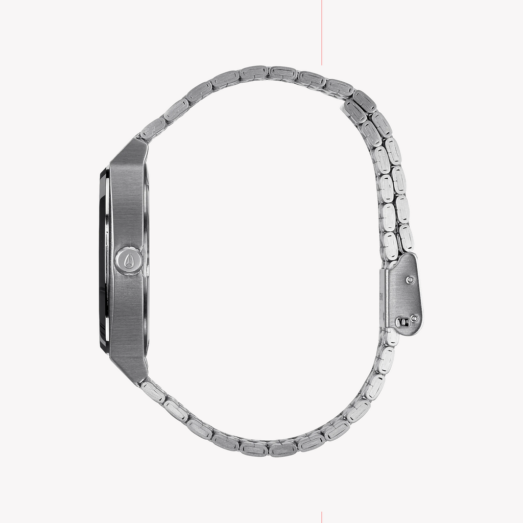 NIXON A045-2084 - STYLISH BLUE DIAL MEN'S WATCH with Stainless Steel Band & 10 ATM Water Resistance-i-Watch-2