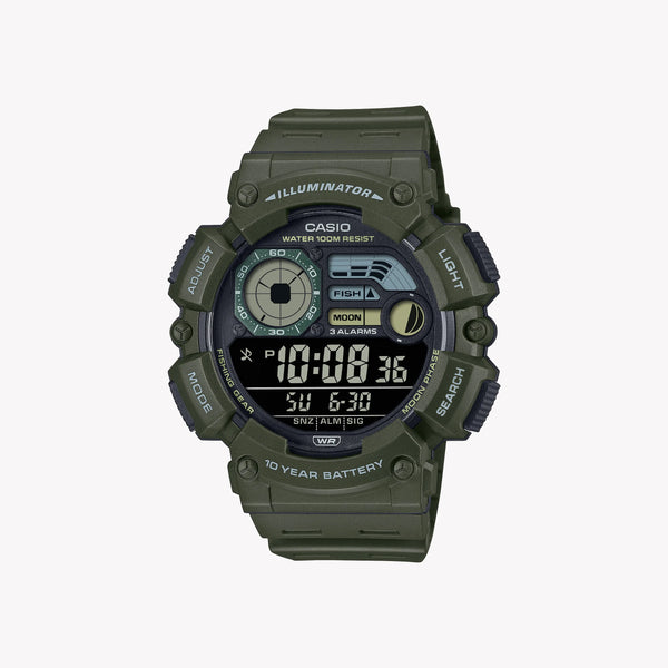 CASIO WS-1500H-3BV ADVENTURE READY - BOLD GREEN SPORT DIGITAL WATCH for MEN
