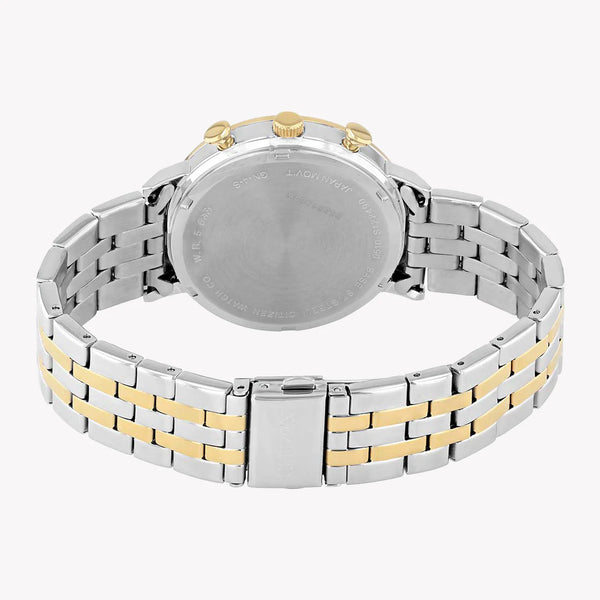 Citizen Men's Silver & Gold Stainless Steel Watch | An3616-75e by i-watch