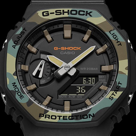 CASIO G-SHOCK GA-2100SU-1A OAK STREET UTILITY MILITARY SERIE Men's Watch