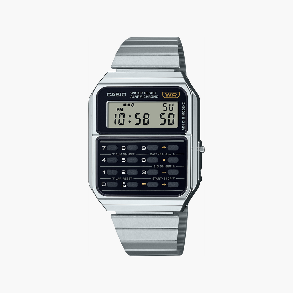 Casio Vintage Mod. Calculator Edgy Collection - CA-500WE-1AEF-i-Watch