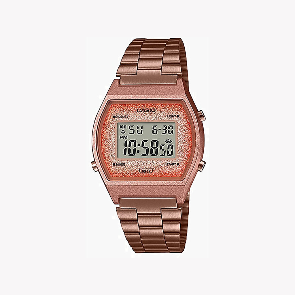 CASIO B640WCG-5DF ROSE GOLD ELEGANCE - VERSATILE WOMEN'S SPORT WATCH With chic design and sporty features for every adventure.
