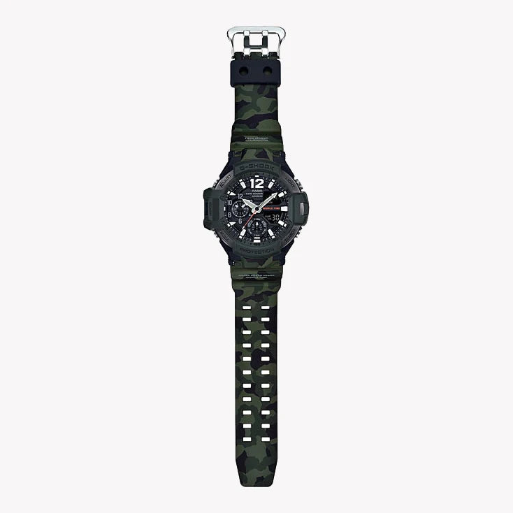 Casio G-Shock Ga-1100sc-3adr Rugged Adventurer - Men's Olive & Black Timepiece by i-watch