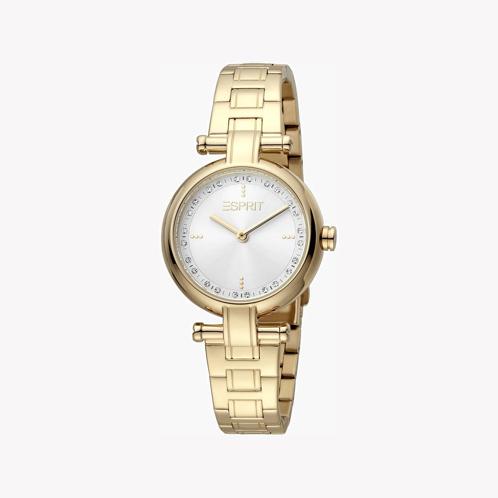 ESPRIT Women's Watch with Gold Stainless Steel Case and Gold Stainless Steel Band-i-Watch-2