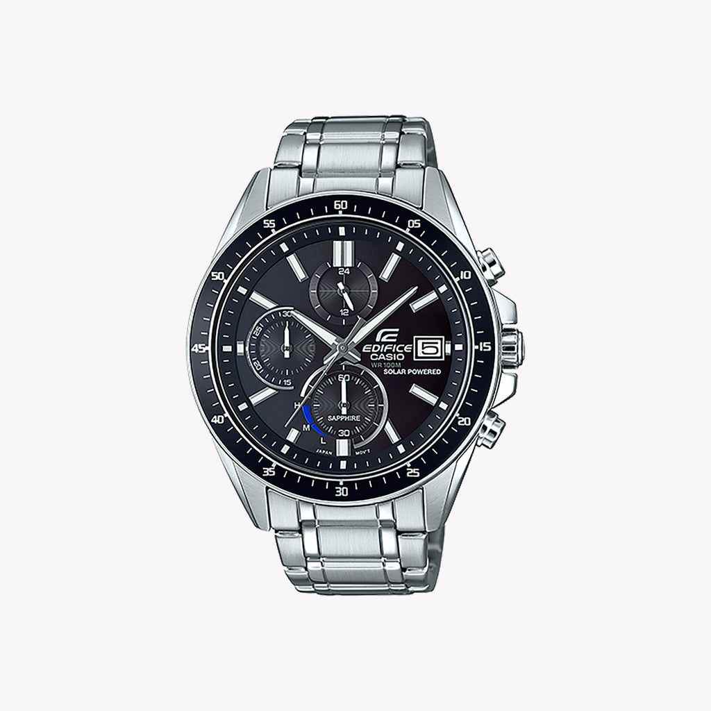 CASIO EFS-S510D-1AVUEF - SOPHISTICATED SOLAR CHRONOGRAPH MEN'S WATCH WITH STAINLESS STEEL BRACELET